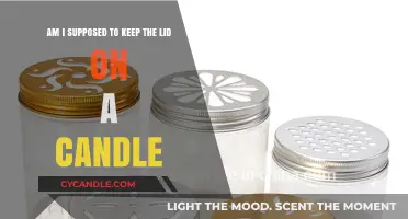Candle Care: Lid On or Off?