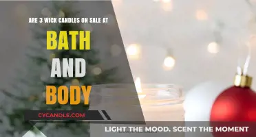 Bath and Body Works 3-Wick Candle Sale: Current Deals