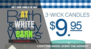 White Barn's 3-Wick Candle Sale: Current Deals and Discounts