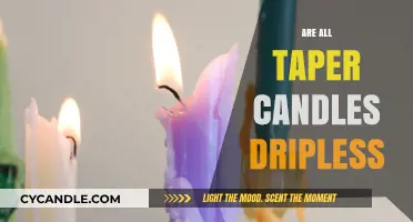 Taper Candles: Dripless or Not?