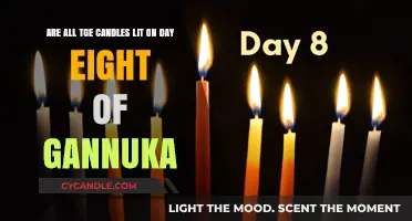How Many Candles Are Lit on the Eighth Night?