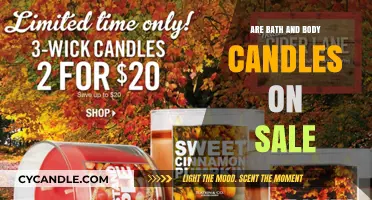 Bath and Body Candles: Sales and Savings