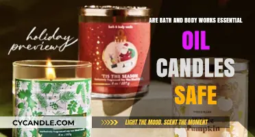 Are Bath & Body Works Essential Oil Candles Safe?