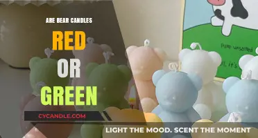 Bear Candles: Red or Green?