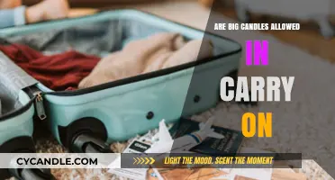 What's the Deal With Big Candles in Carry-Ons?