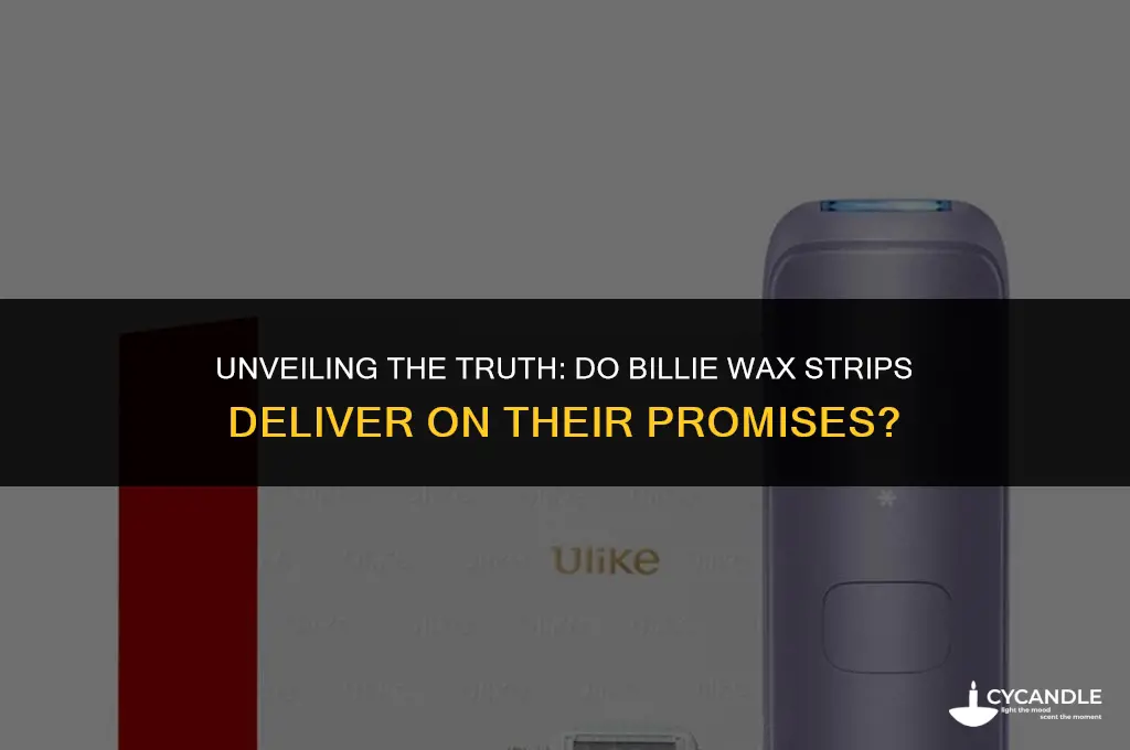 are billie wax strips good