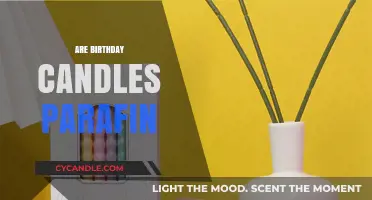 Paraffin Birthday Candles: Are They Safe?