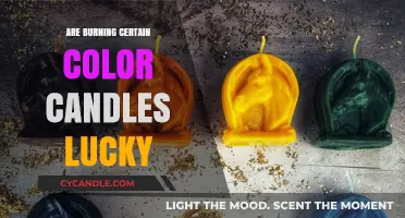 Candle Colors and Luck: Unveiling the Secrets of Burning Certain Shades