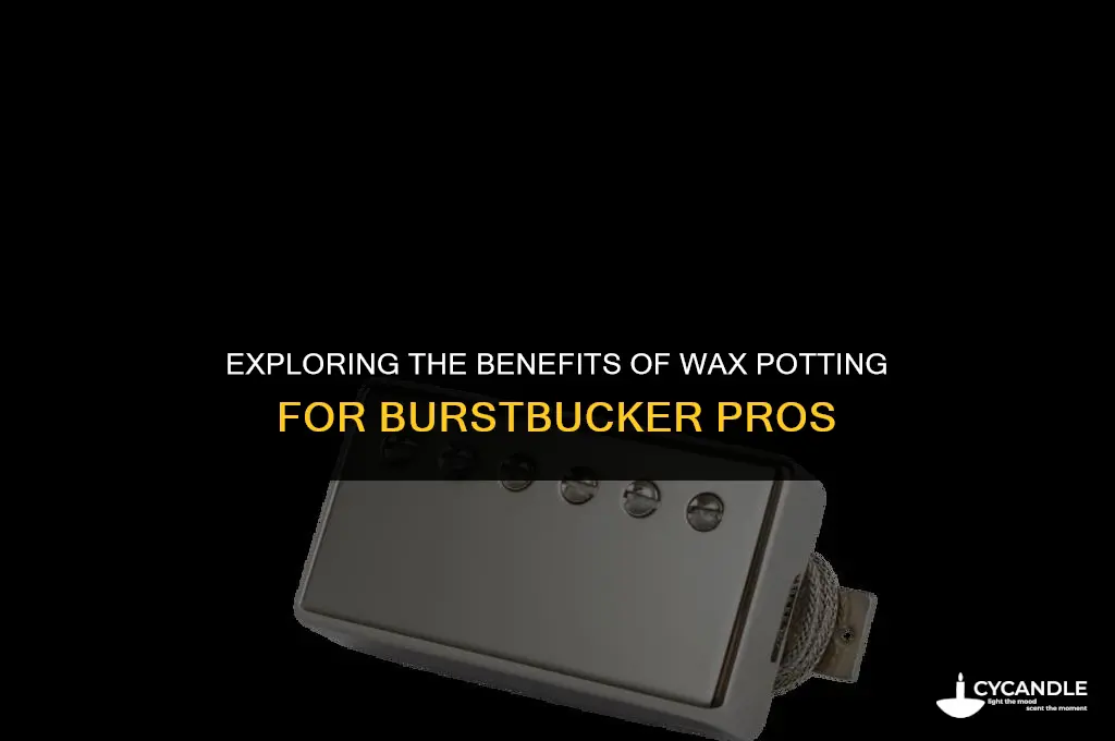 are burstbucker pros wax potted