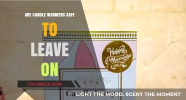 Are Candle Warmers Safe to Leave On Overnight?