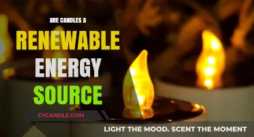 Candles: A Renewable Energy Source?
