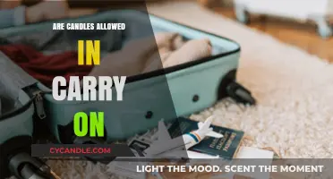 Traveling with Candles: Carry-On Baggage Rules