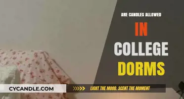 Candle Conundrum: Are They Allowed in Dorm Rooms?