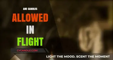 Candles on a Plane: What's Allowed?