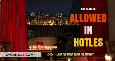 Hotel Candle Conundrum: Are They Allowed?