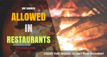 Restaurant Candles: Safety or Ambiance?