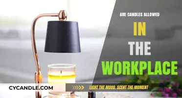 Workplace Candles: Are They Allowed?