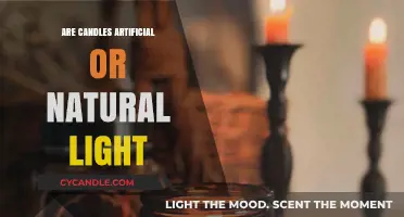 Candles: Natural Flame or Artificial Light Source? Exploring the Debate