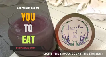 Candle Consumption: Is It Safe to Eat Wax?