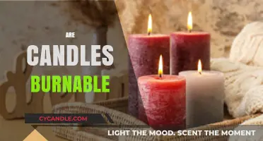 Candles: Burnable or Not?