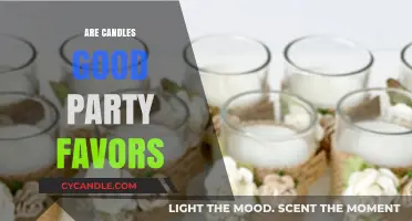 Candles: Memorable Party Favors or Forgotten Trinkets?