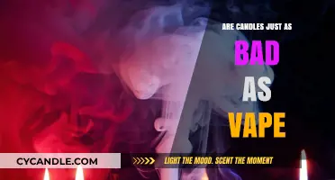 Vaping vs. Candles: What's the Real Danger?