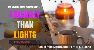 Candles vs. Lights: Which is Greener for Your Home?