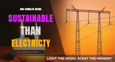 Candles vs. Electricity: Which Lighting Option is More Sustainable?