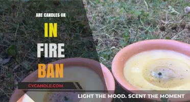 Candle Safety: Fire Bans and Burning Restrictions