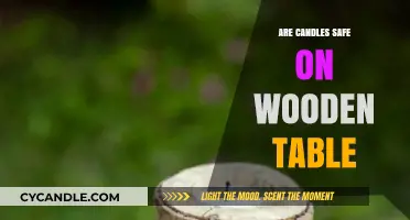 Candles on Wooden Tables: Safety Tips to Prevent Damage