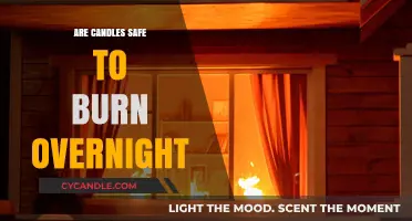 Are Candles Safe to Burn Overnight? Risks and Precautions Explained