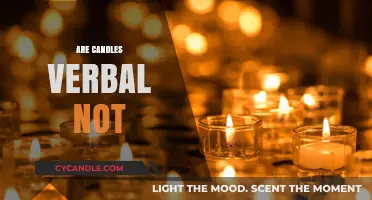 Candles: A Silent Comfort or a Verbal Reminder?
