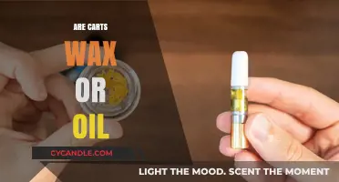 Exploring the Composition of Carts: Wax vs. Oil Debate
