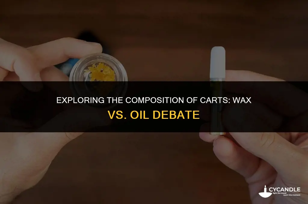 are carts wax or oil