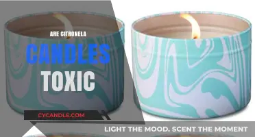 Citronella Candles: Are They Safe or Toxic?
