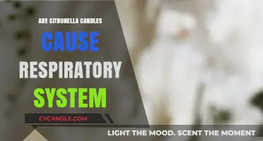 Citronella Candles: A Respiratory Risk?