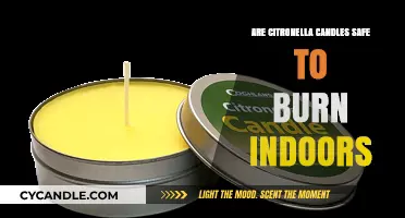 Are Citronella Candles Safe Indoors? Health and Safety Tips