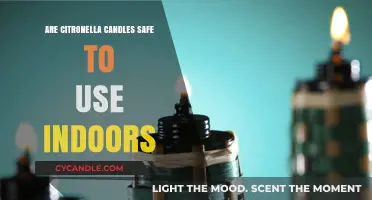 Are Citronella Candles Safe Indoors? Risks and Alternatives Explained