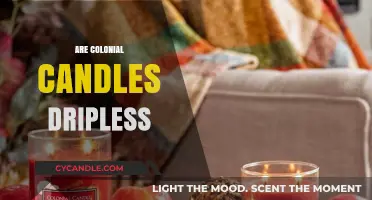 Colonial Candles: Dripless and Mess-Free?