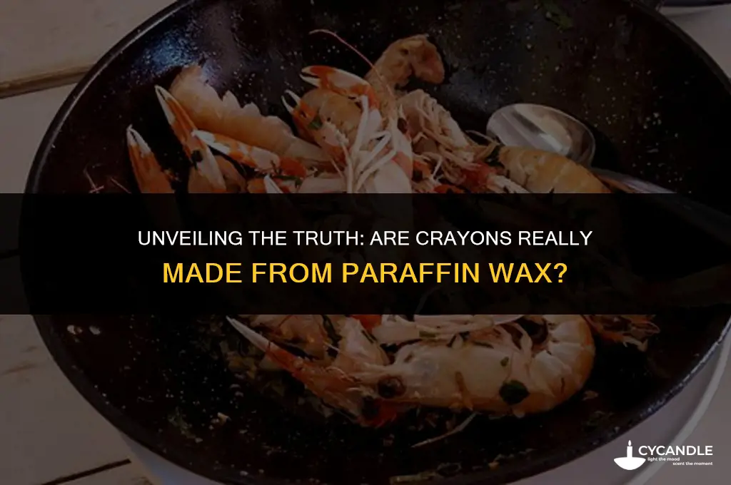 are crayons paraphen wax