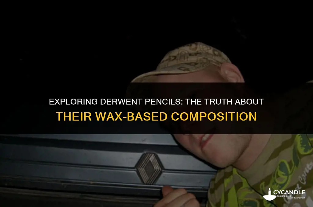 are derwent pencils wax based