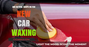 Is It Okay to Use Detail Shops for New Car Waxing?