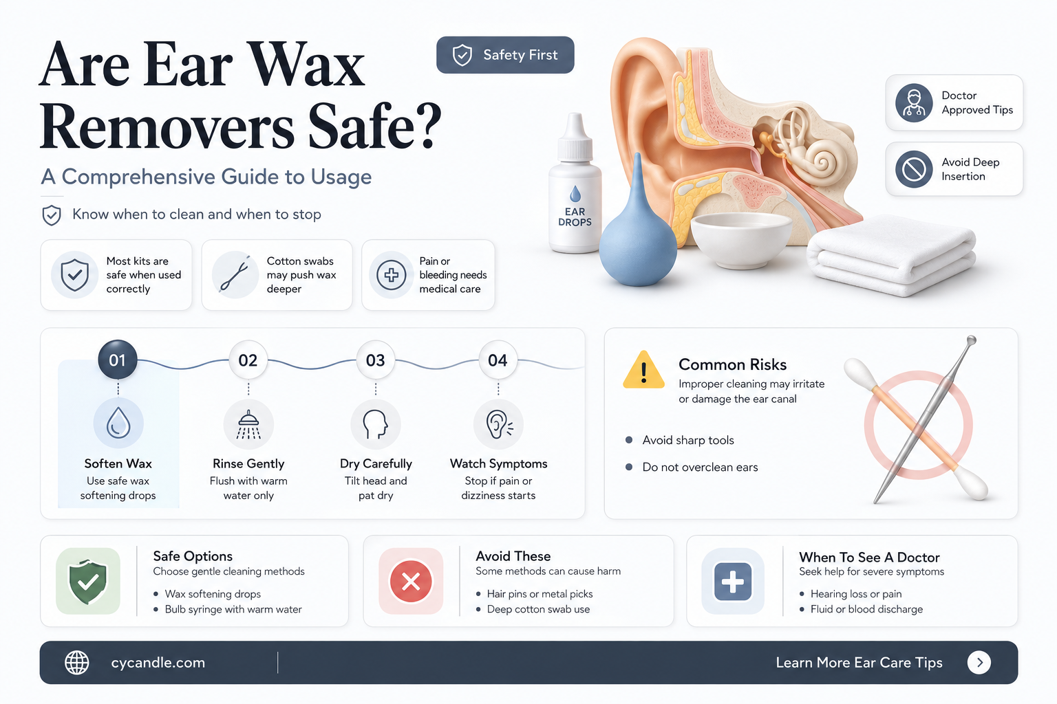 are ear wax removers safe to use