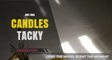 The Elegance of Fake Candles: Tacky or Tasteful?