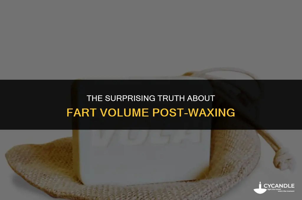 are farts louder after waxing