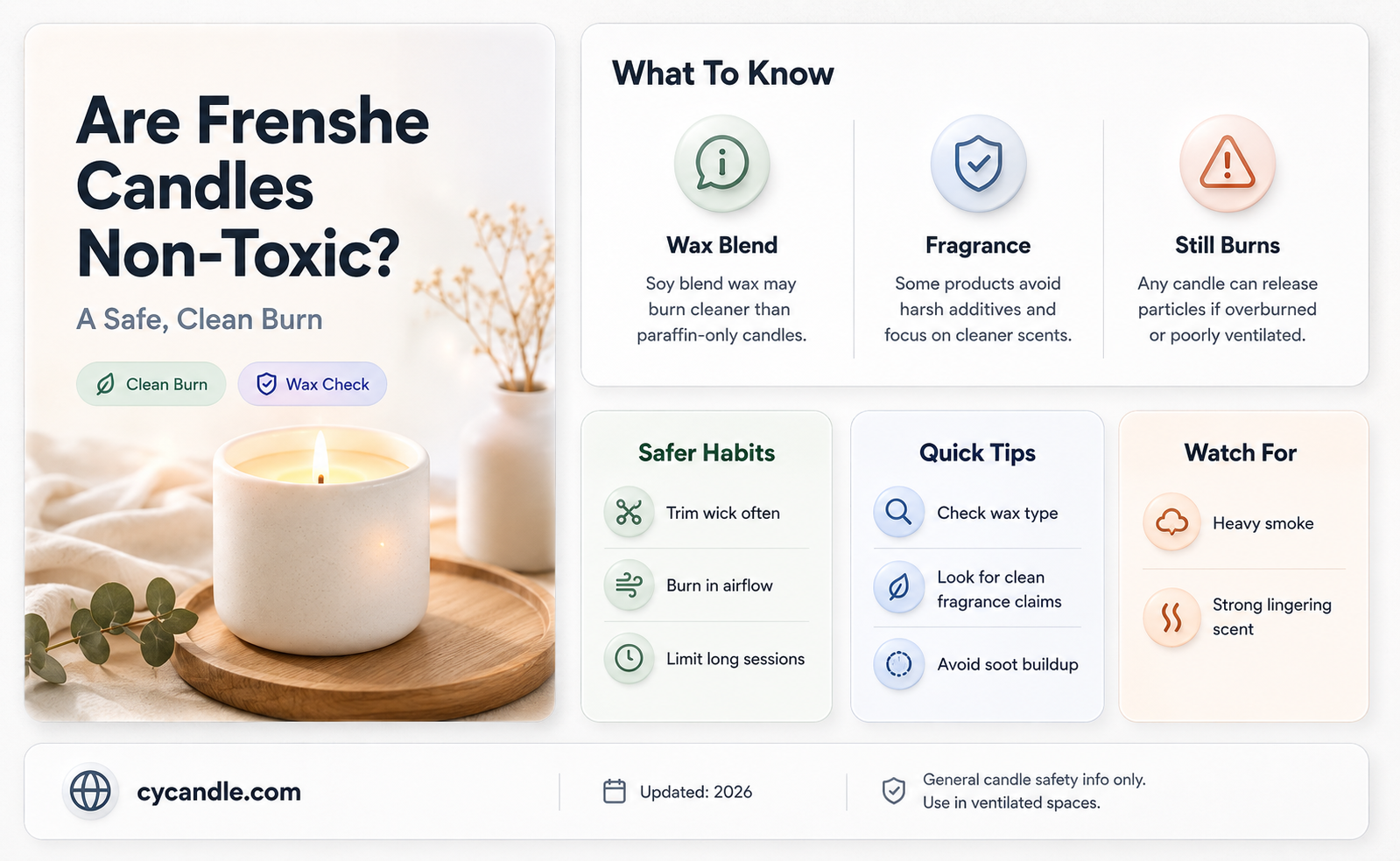 are frenshe candles non toxic