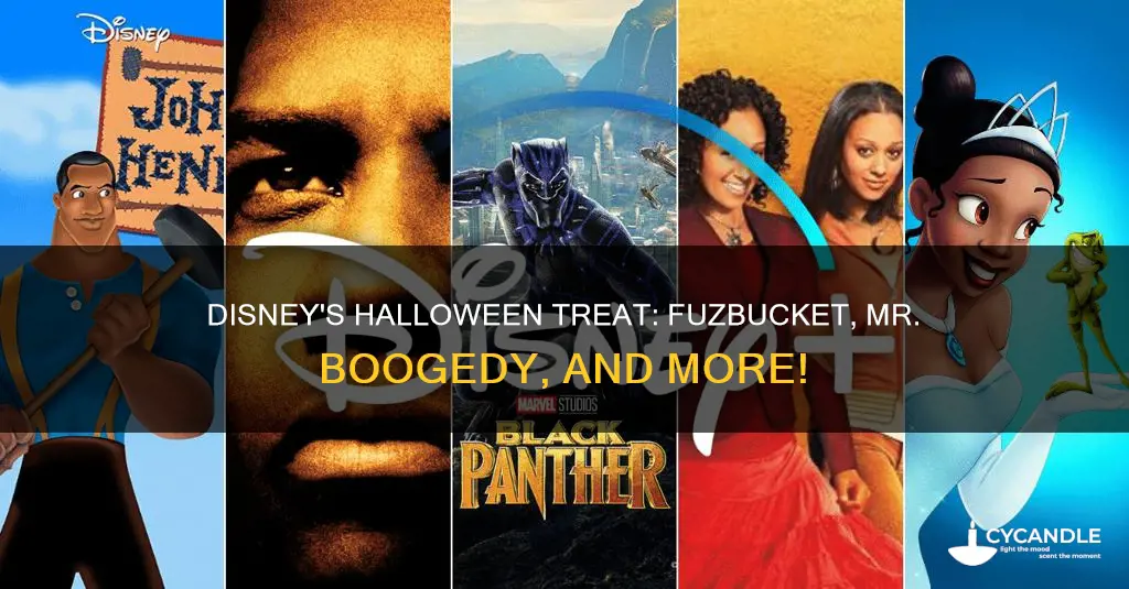 are fuzbucket mr boogedy and candle shoe disney movies
