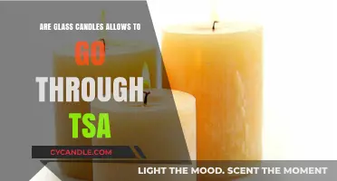 Glass Candles and TSA: What's Allowed?