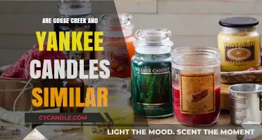 Goose Creek vs. Yankee Candles: Similarities, Differences, and Which to Choose