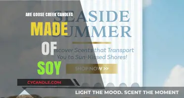 Goose Creek Candles: Soy or Not?